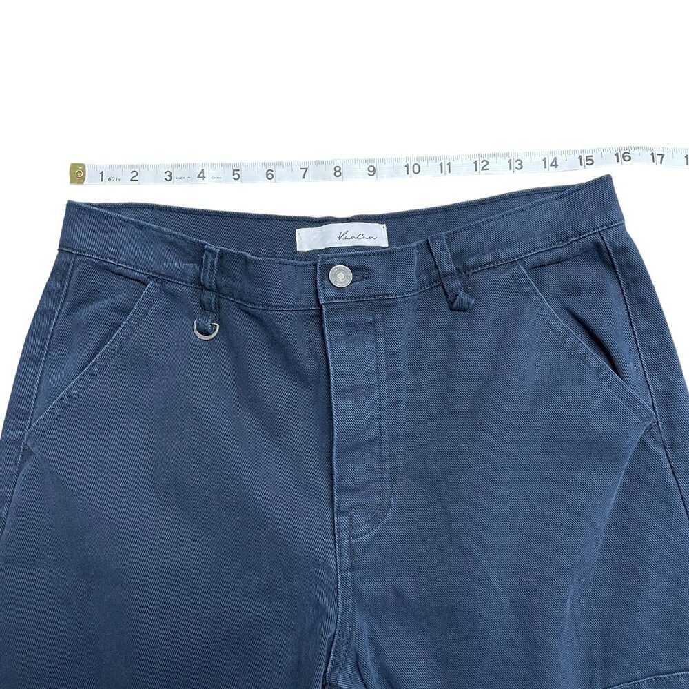 KANCAN JEANS JAINIE HIGH RISE STRAIGHT LEG UTILITY SIZE 9/28 GORPCORE KC7898NV - Picture 10 of 12